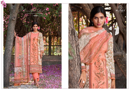 Sohniya Rupali Lawn Cotton Pant Style Suits Manufacturer India