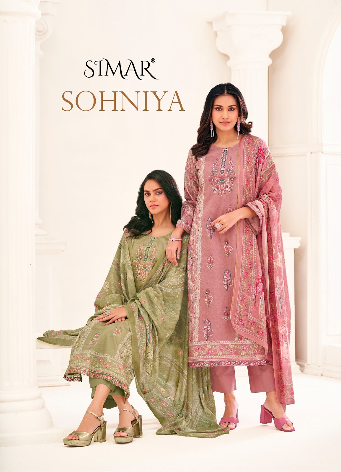 Sohniya Simar Pure Cotton Pant Style Suits Wholesaler India