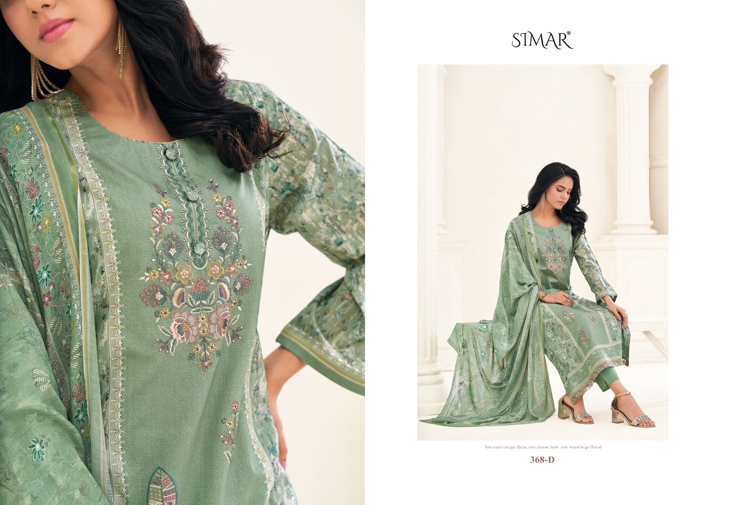 Sohniya Simar Pure Cotton Pant Style Suits Wholesaler India