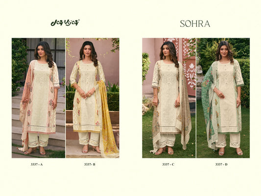 Sohra 3337 Jay Vijay Cotton Pant Style Suits Manufacturer India