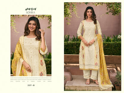 Sohra 3337 Jay Vijay Cotton Pant Style Suits Manufacturer India