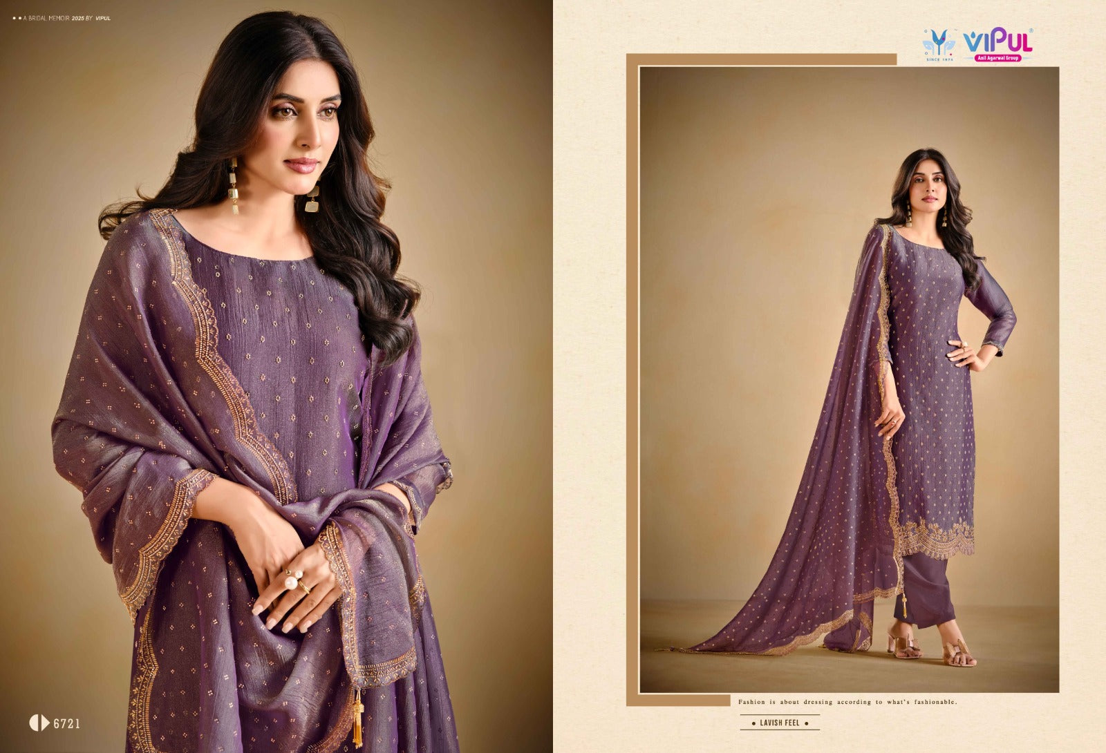 Solitaire Vol 3 Vipul Cationic Pant Style Suits Supplier