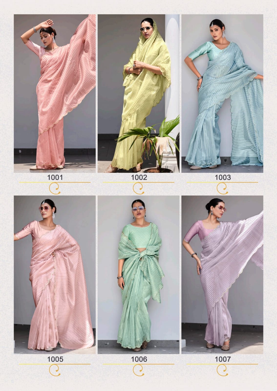 Solitaire Vol 5 Kashvi Creation Organza Sarees Wholesale Rate