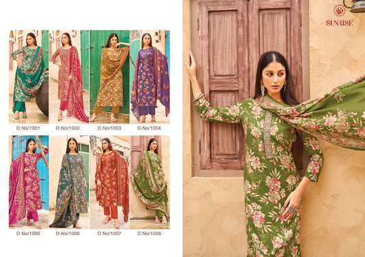 Soma Winter Sunrise Viscose Pashmina Suits Manufacturer