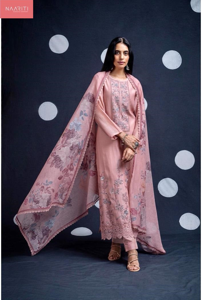 Somni Naariti Banarasi Pant Style Suits Wholesaler India