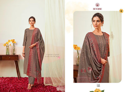 Somya Sunrise Modal Silk Pant Style Suits Manufacturer India
