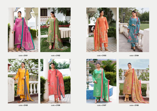 Sonal Sunrise Jaam Satin Pant Style Suits Wholesaler Ahmedabad