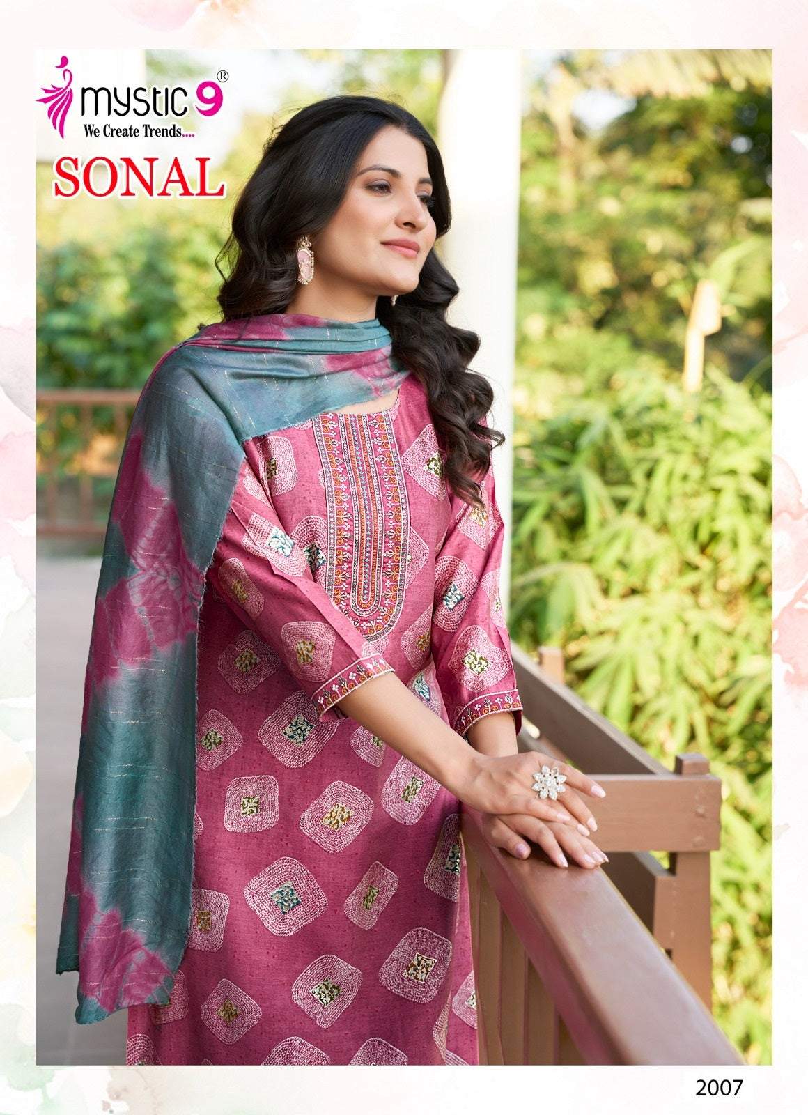 Sonal Vol 2 Mystic 9 Roman Silk Readymade Suits Manufacturer