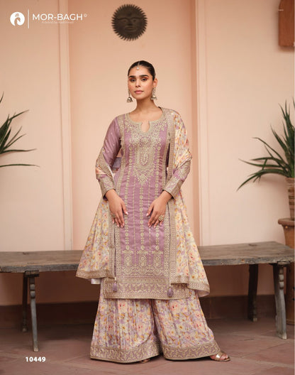 Sonali Aashirwad Creation Mor Bagh Simar Readymade Plazzo Style Suits Manufacturer India