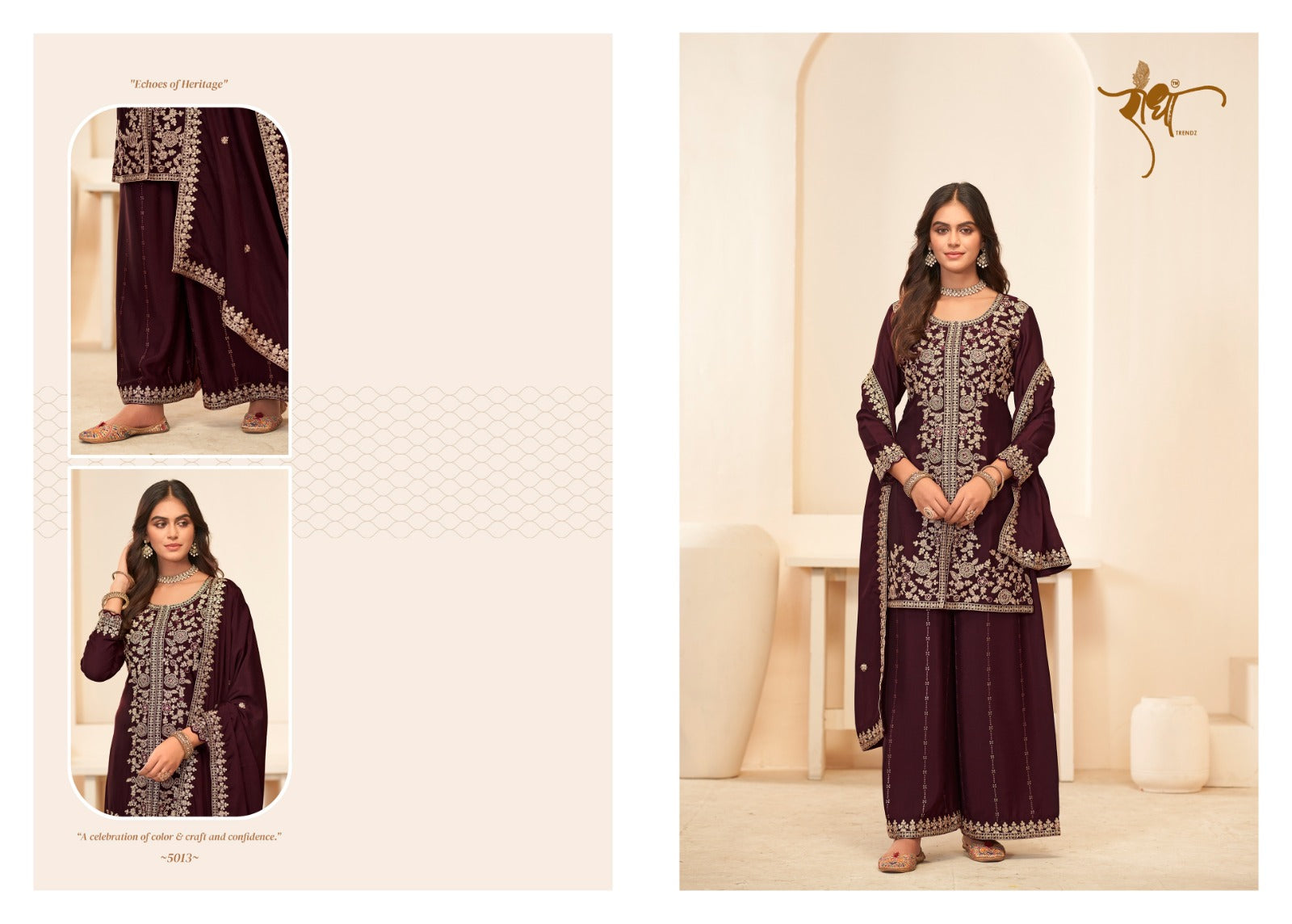 Sonali Radha Trendz Chinon Readymade Suits Wholesaler