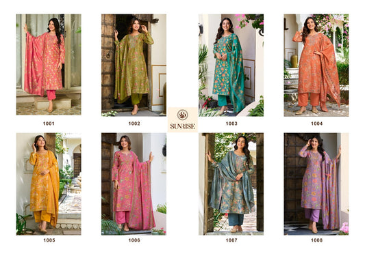 Sonali Sunrise Silk Pant Style Suits Manufacturer Gujarat