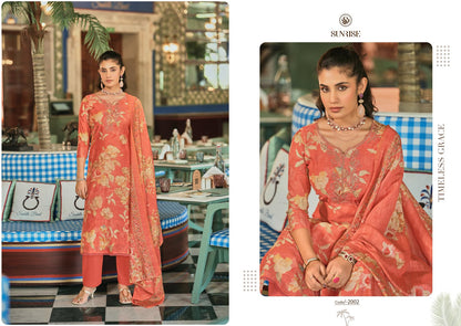 Sonali Vol 2 Sunrise Vintage Silk Pant Style Suits Wholesaler
