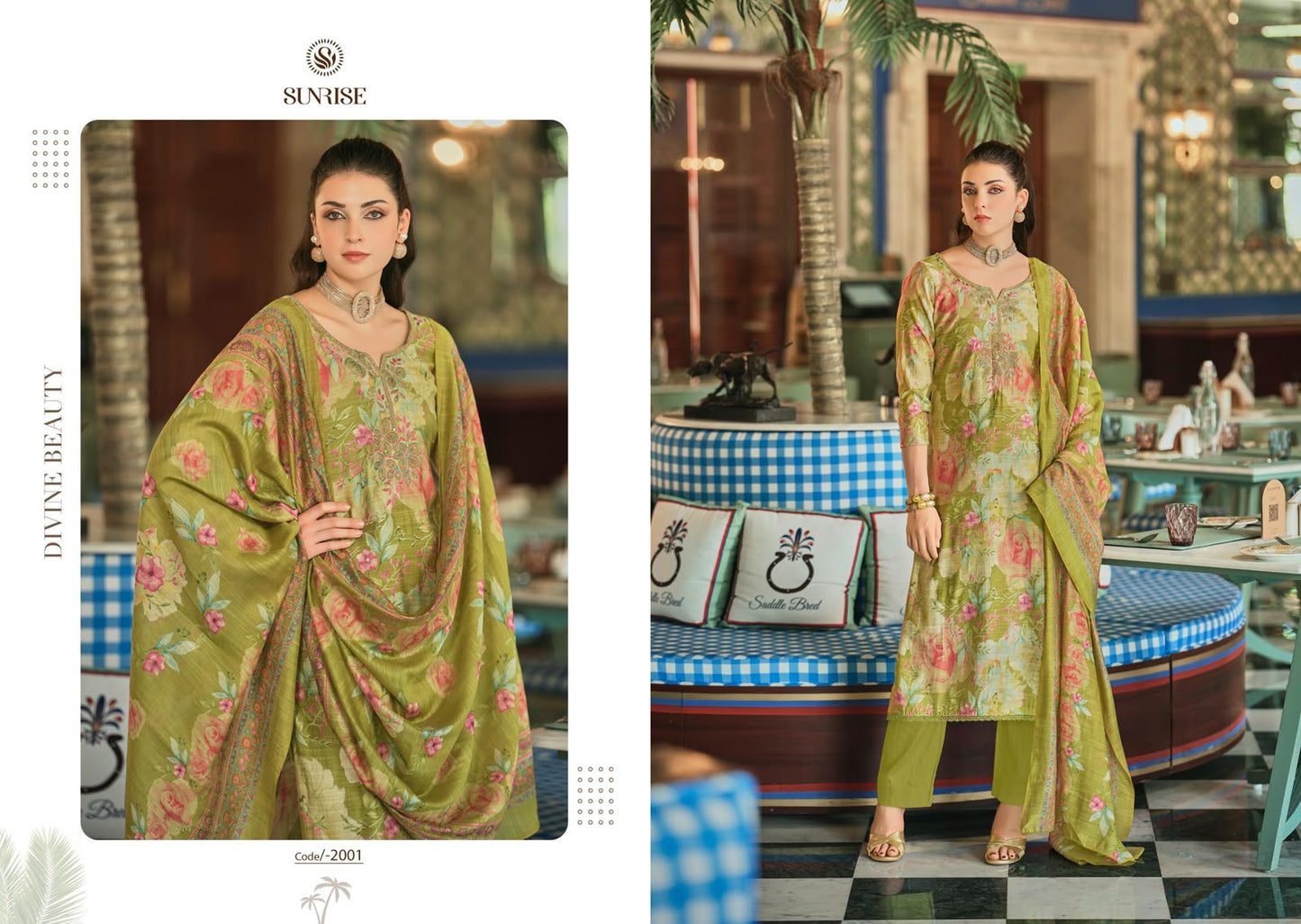 Sonali Vol 2 Sunrise Vintage Silk Pant Style Suits Wholesaler