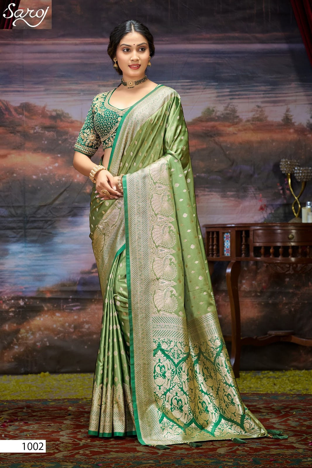 Sonalika Satin Vol 4 Saroj Sarees Wholesale Price
