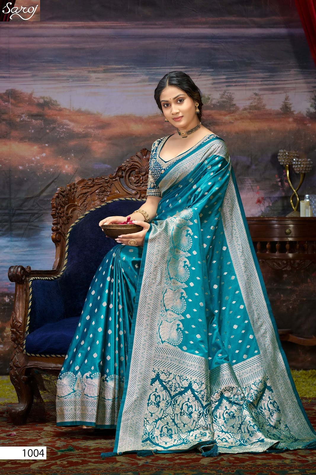 Sonalika Satin Vol 4 Saroj Sarees Wholesale Price