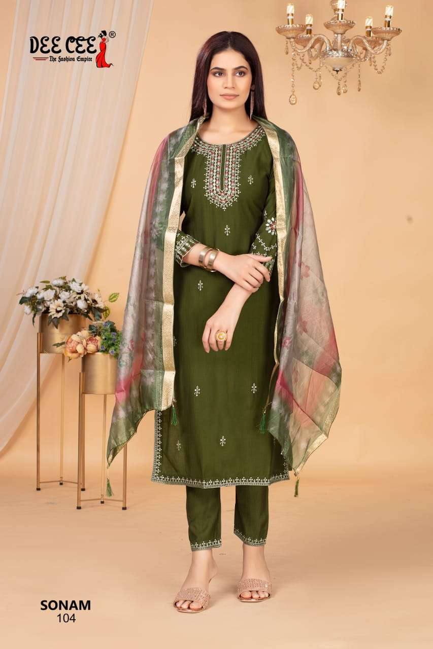 Sonam Deecee Vatican Readymade Pant Style Suits Exporter Ahmedabad