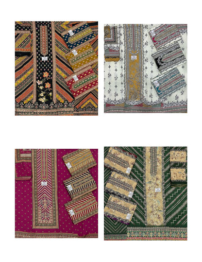 Sonam Mumtaz Arts Muslin Karachi Salwar Suits Supplier