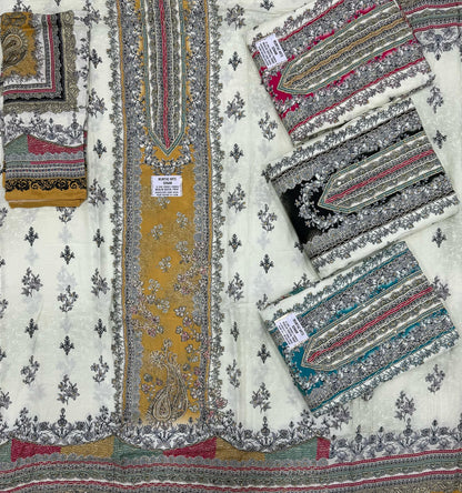 Sonam Mumtaz Arts Muslin Karachi Salwar Suits Supplier