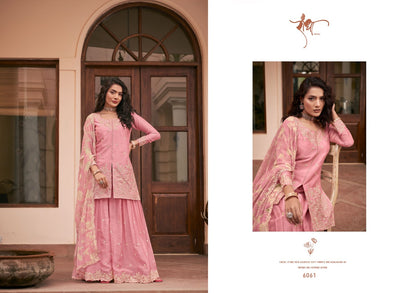 Sonam Radha Trendz Moss Silk Readymade Plazzo Style Suits Manufacturer India