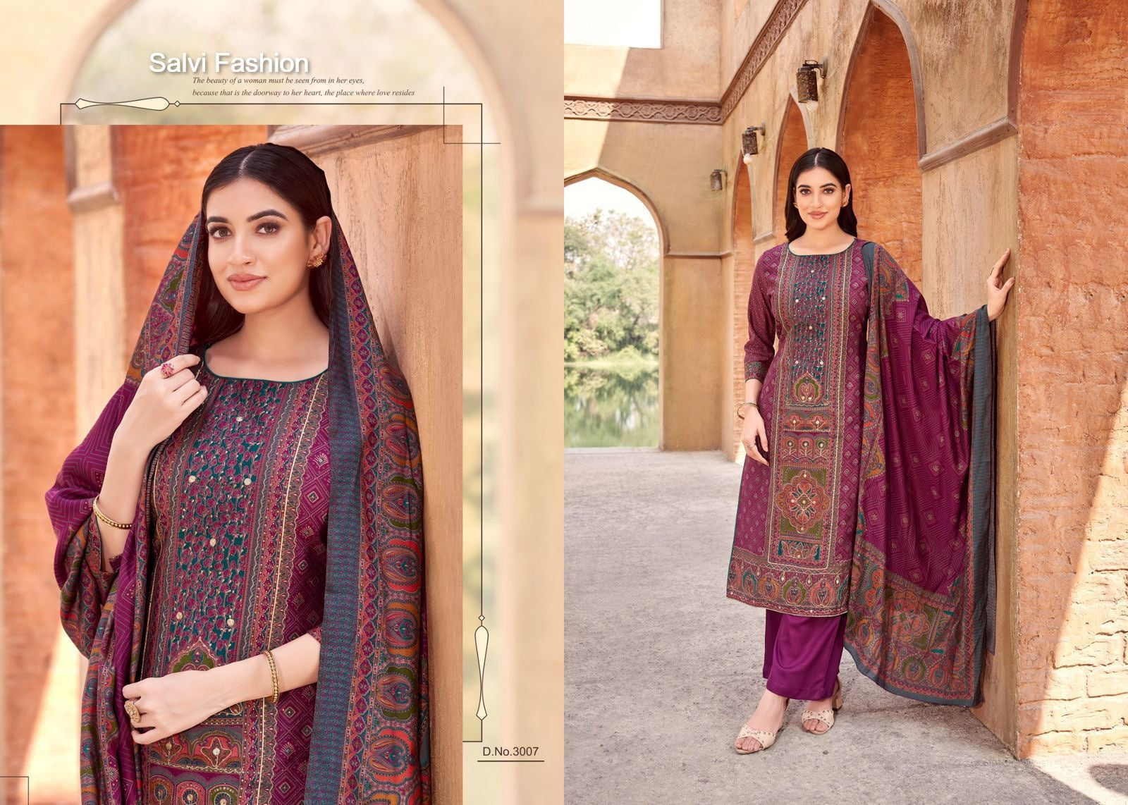Sonam Silk Vol 3 Salvi Fashion Modal Silk Pant Style Suits Supplier Ahmedabad