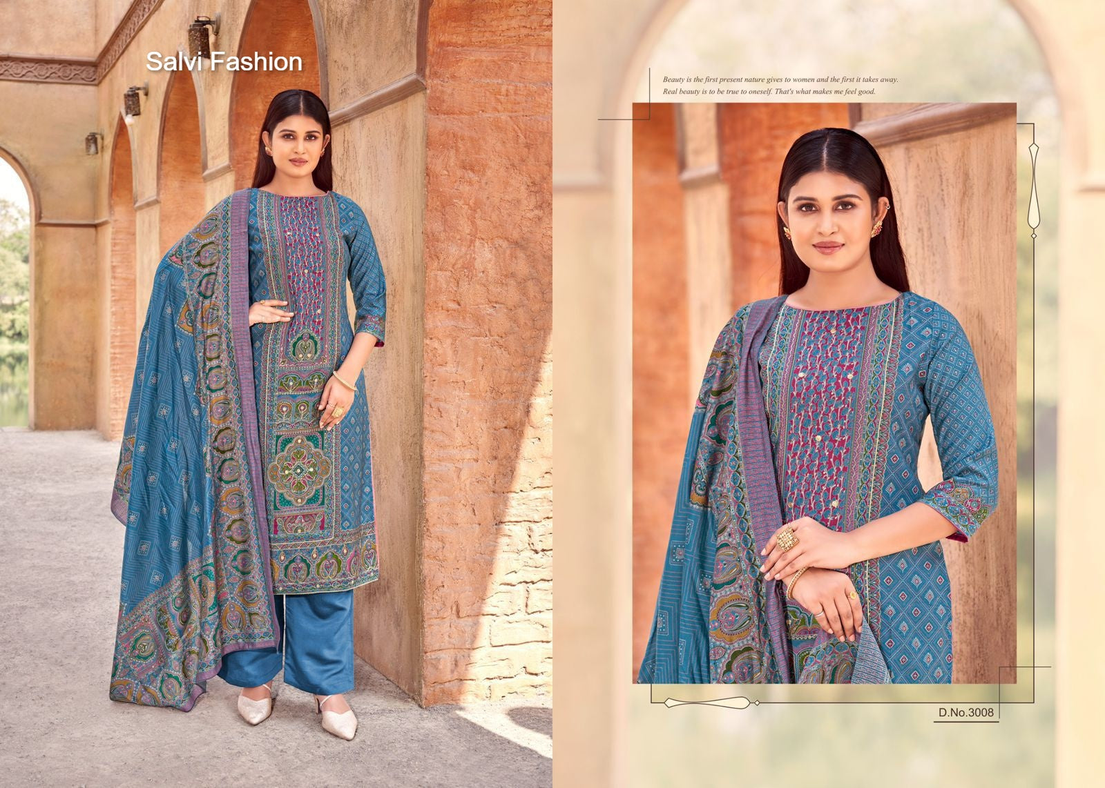 Sonam Silk Vol 3 Salvi Fashion Modal Silk Pant Style Suits Supplier Ahmedabad