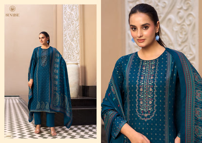 Sonam Winter Sunrise Viscose Pashmina Suits Wholesale Price