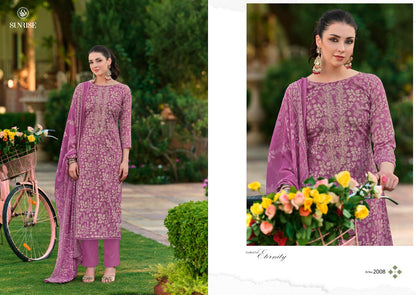 Soni Kudi Plus Vol 2 Sunrise Slub Cotton Pant Style Suits Wholesale Rate