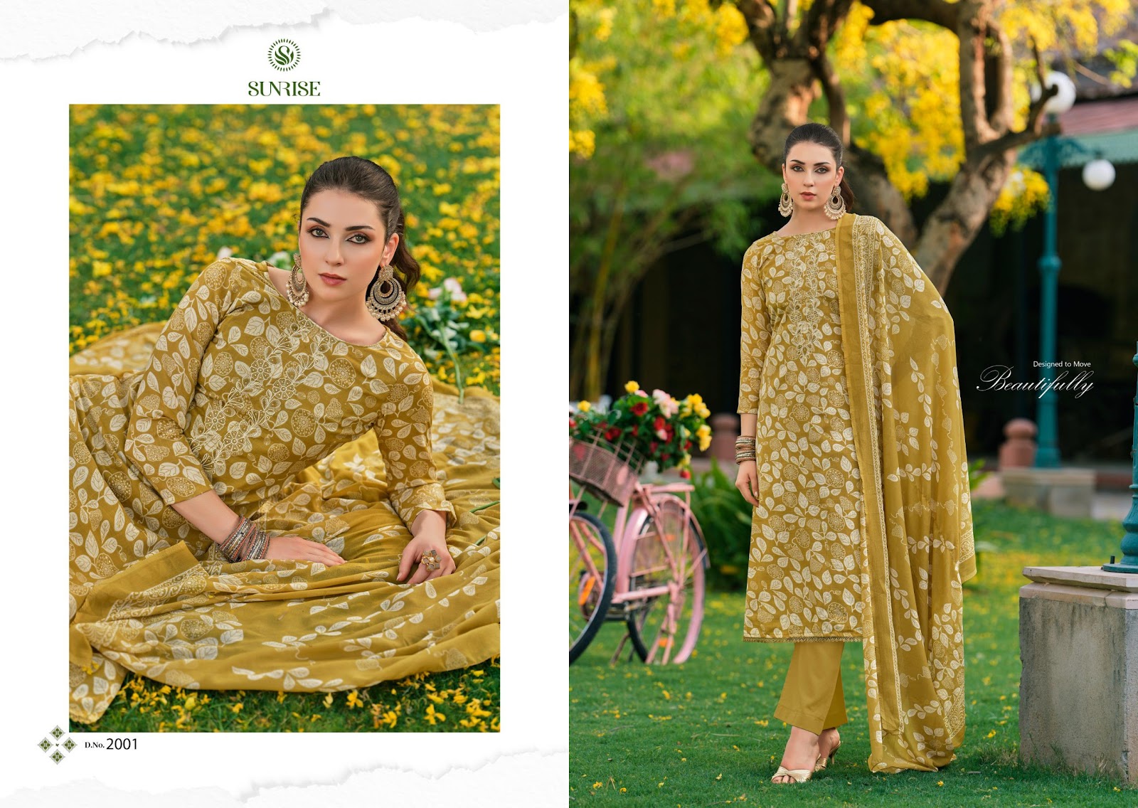 Soni Kudi Plus Vol 2 Sunrise Slub Cotton Pant Style Suits Wholesale Rate