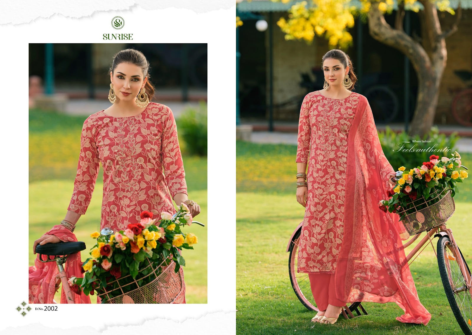 Soni Kudi Plus Vol 2 Sunrise Slub Cotton Pant Style Suits Wholesale Rate