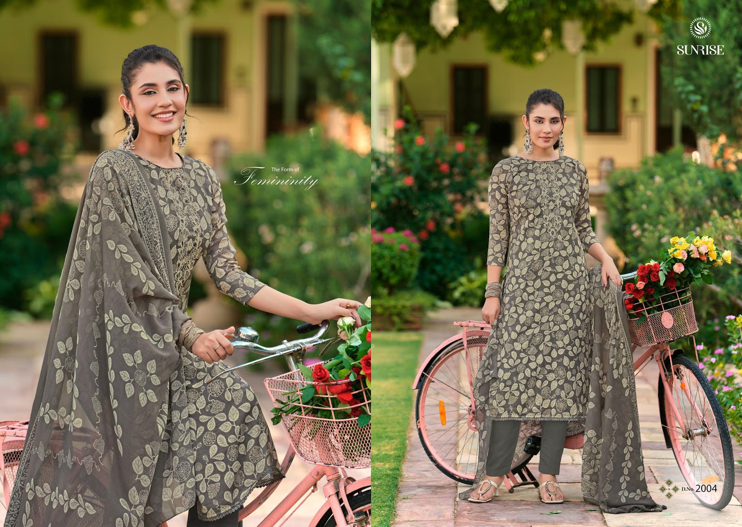 Soni Kudi Plus Vol 2 Sunrise Slub Cotton Pant Style Suits Wholesale Rate