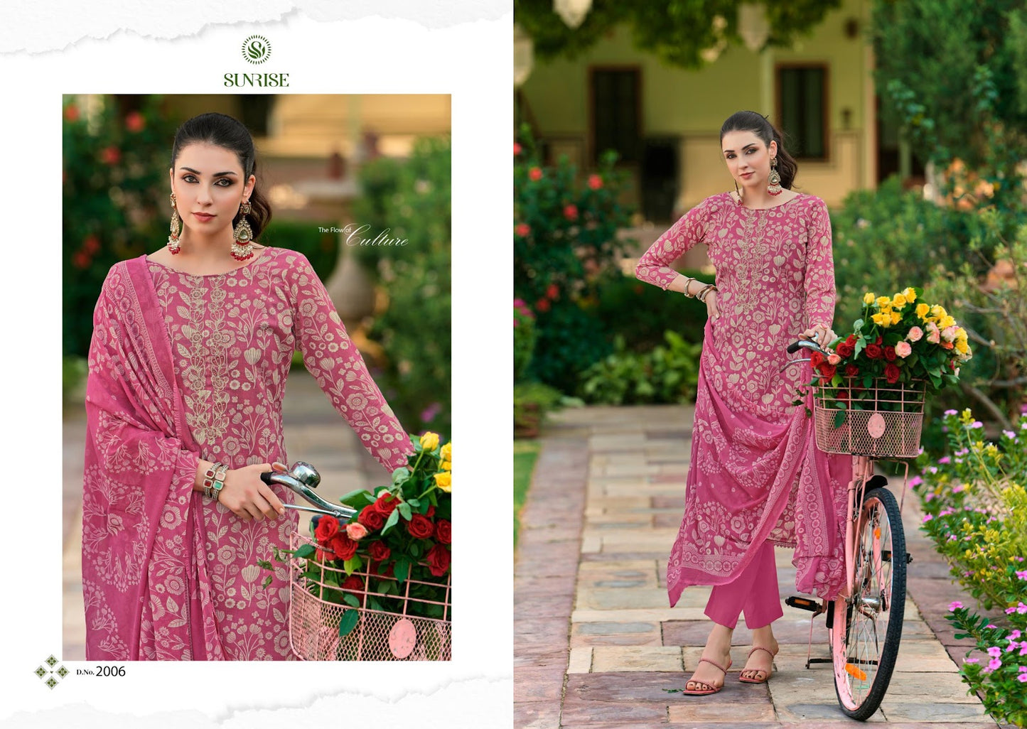 Soni Kudi Plus Vol 2 Sunrise Slub Cotton Pant Style Suits Wholesale Rate
