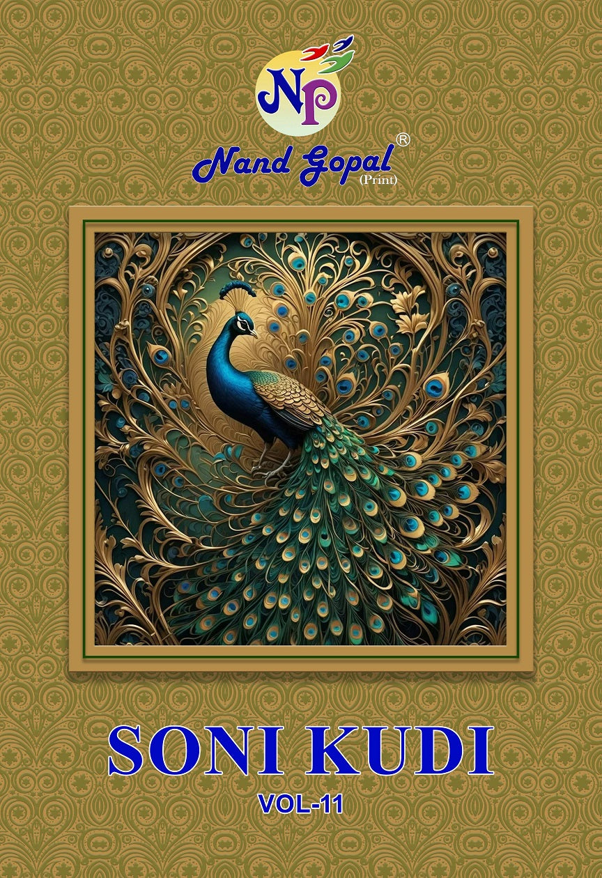 Soni Kudi Vol 11 Nandgopal Cotton Dress Material Wholesale Price