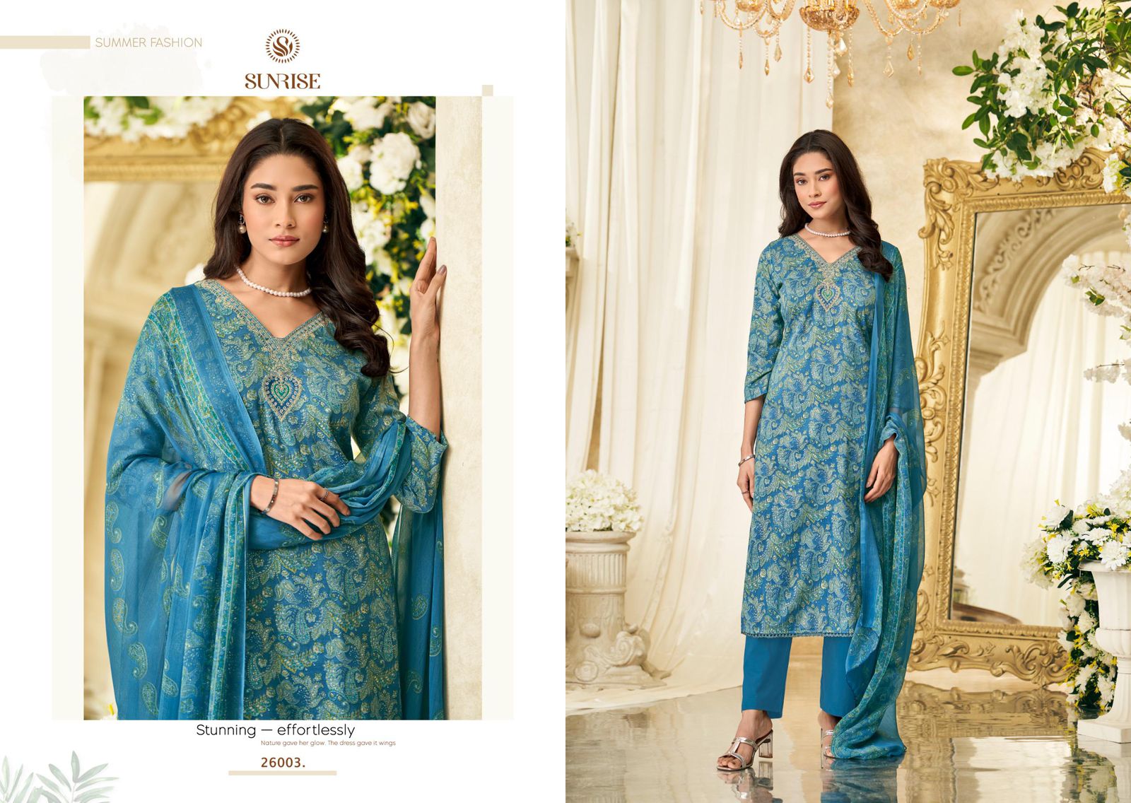 Soni Kudi Vol 26 Sunrise Slub Cotton Pant Style Suits Supplier India