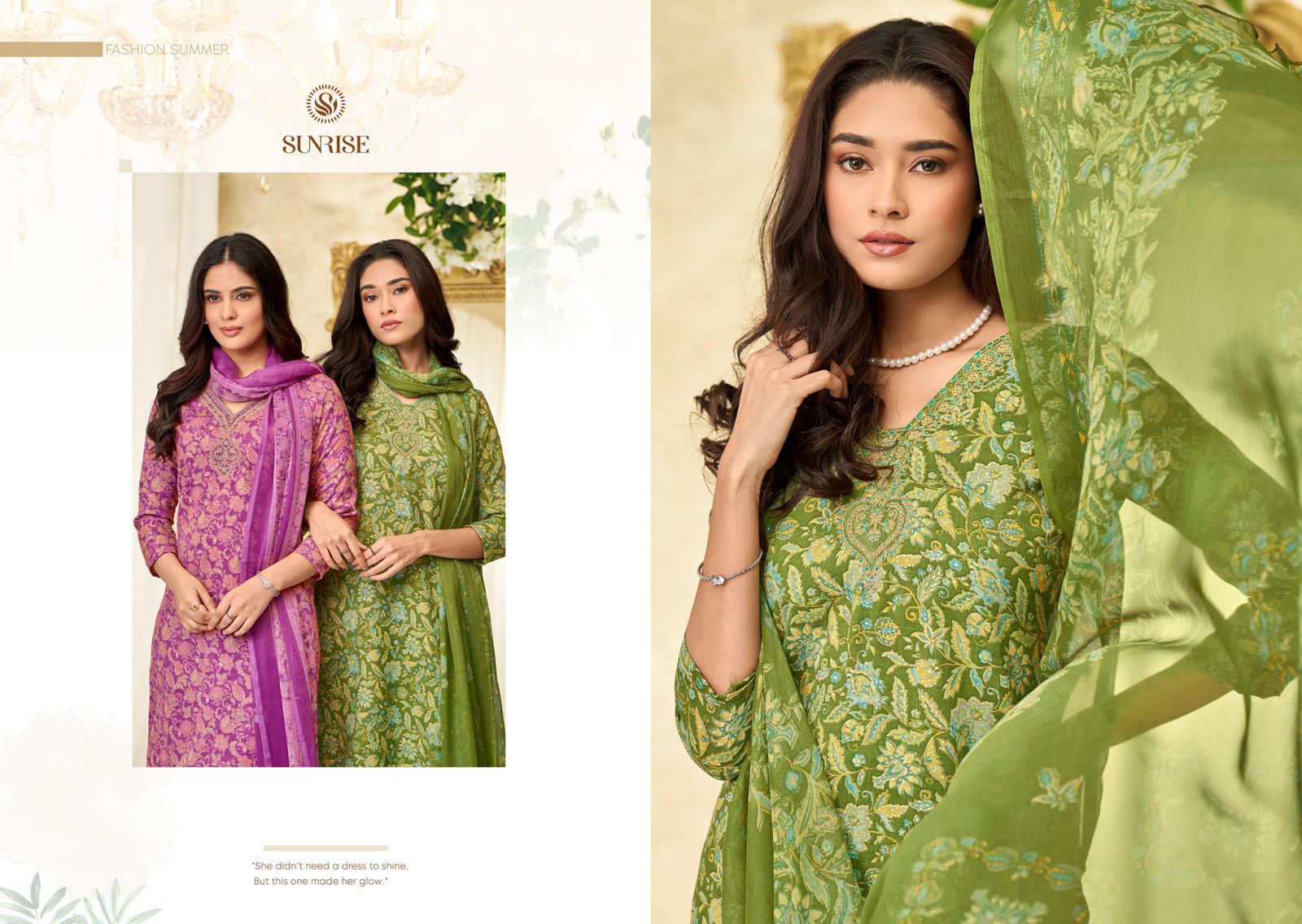 Soni Kudi Vol 26 Sunrise Slub Cotton Pant Style Suits Supplier India