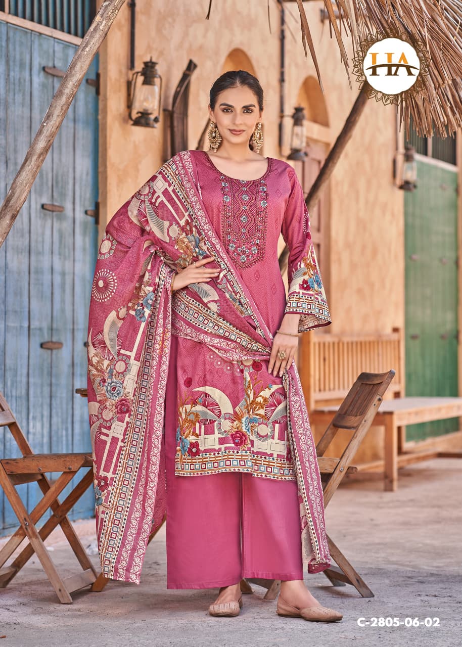 Soni Saloni Harshit Fashion Zam Cotton Karachi Salwar Suits Supplier Ahmedabad