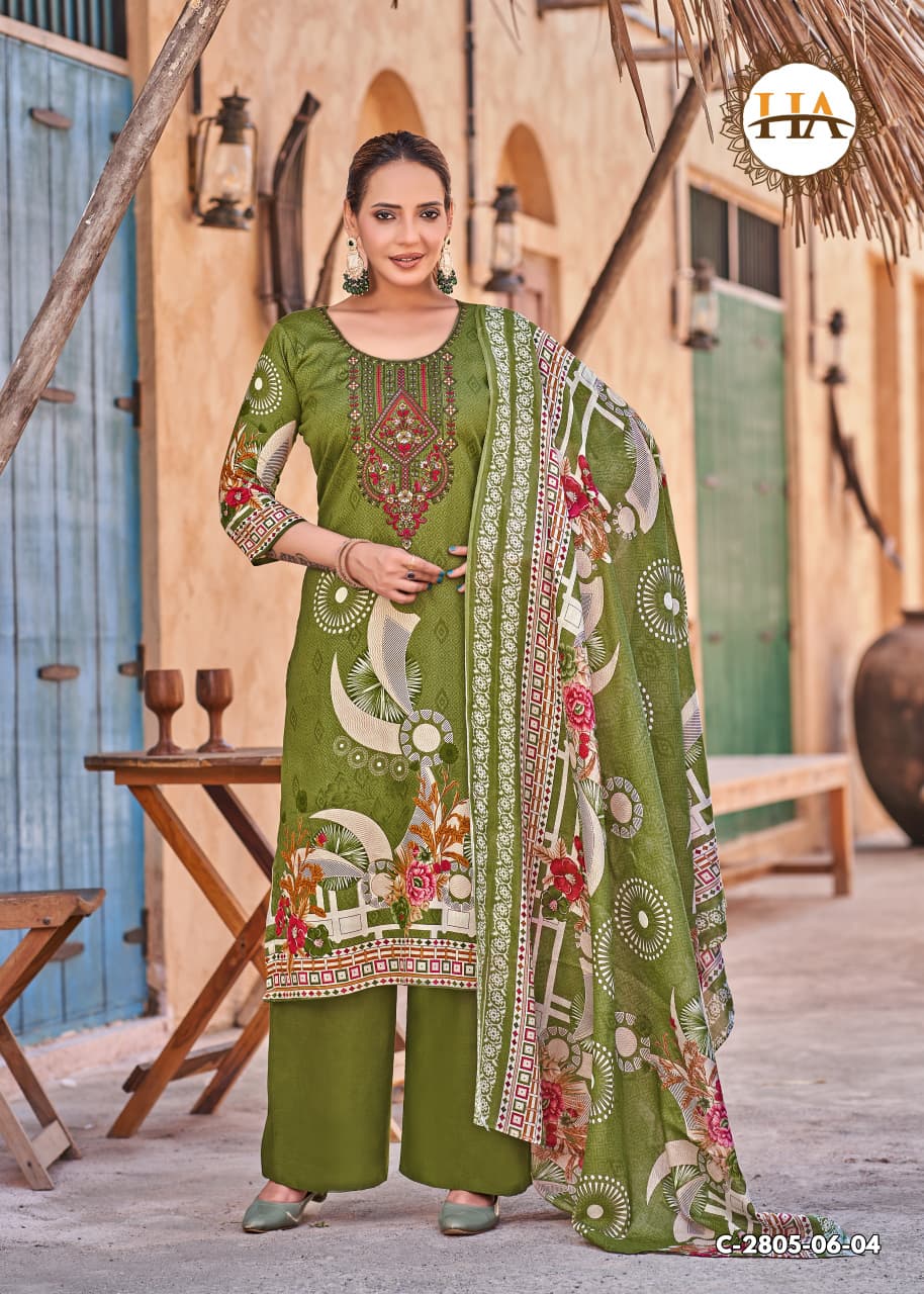 Soni Saloni Harshit Fashion Zam Cotton Karachi Salwar Suits Supplier Ahmedabad