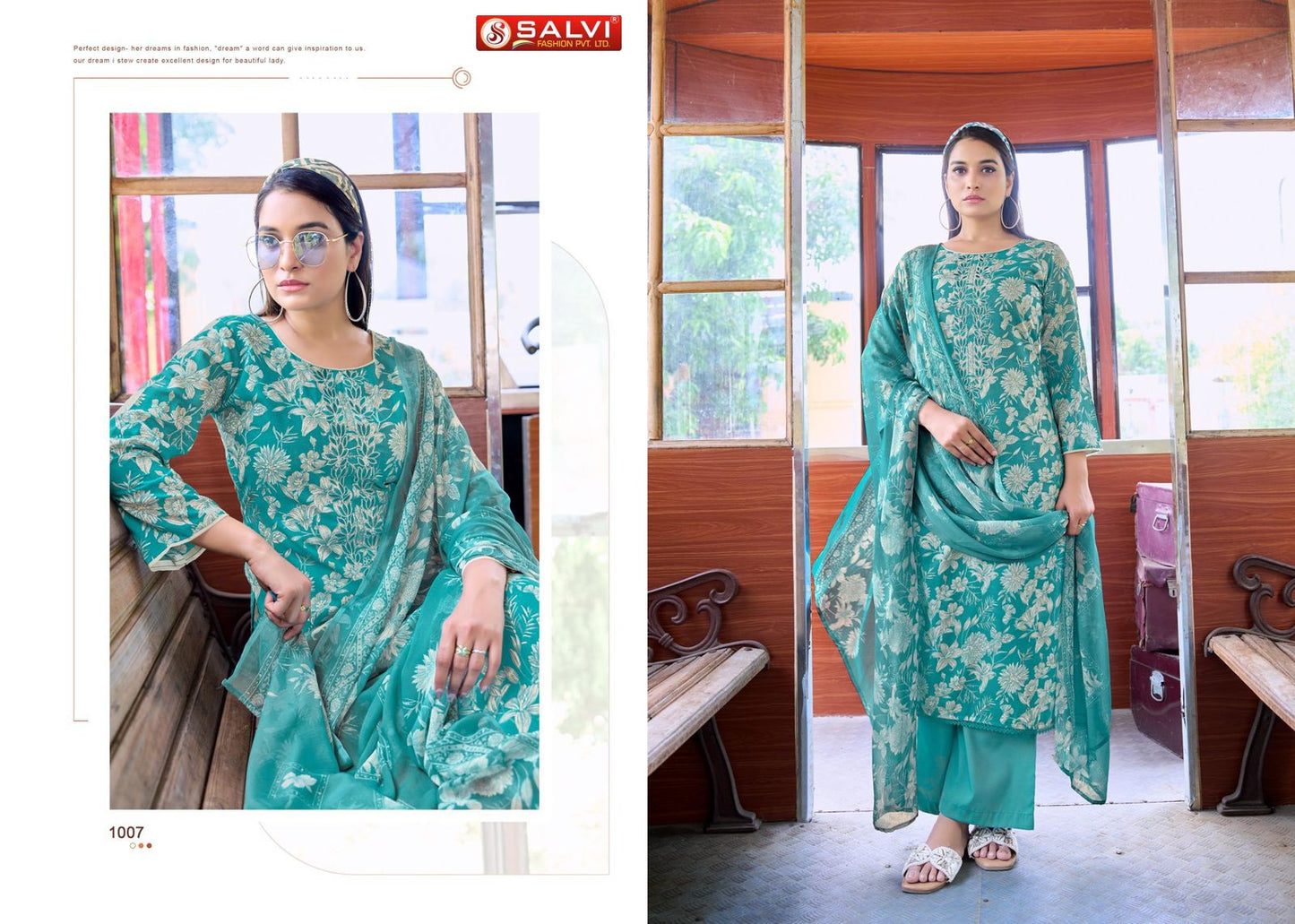 Soni Saloni Salvi Fashion Cotton Slub Pant Style Suits Supplier Gujarat