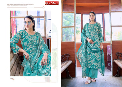 Soni Saloni Salvi Fashion Cotton Slub Pant Style Suits Supplier Gujarat