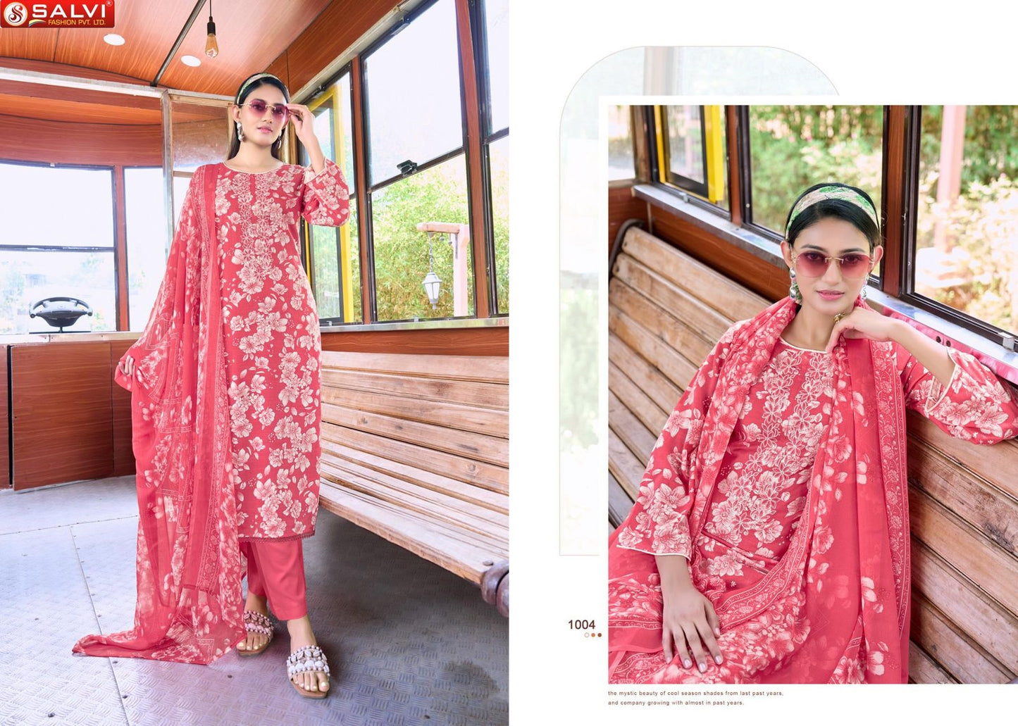 Soni Saloni Salvi Fashion Cotton Slub Pant Style Suits Supplier Gujarat