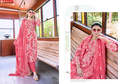 Soni Saloni Salvi Fashion Cotton Slub Pant Style Suits Supplier Gujarat