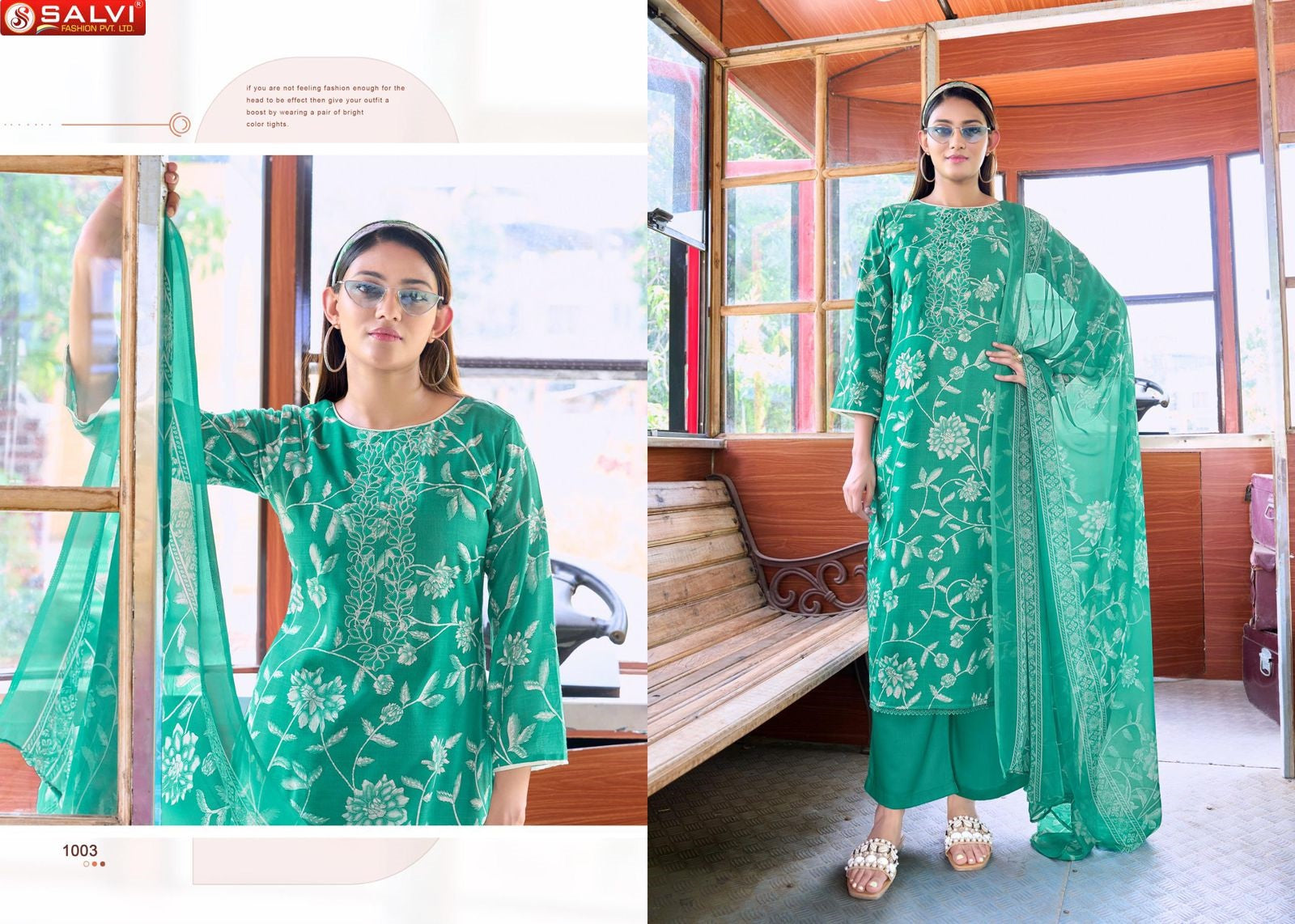 Soni Saloni Salvi Fashion Cotton Slub Pant Style Suits Supplier Gujarat