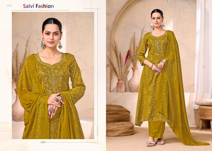 Soni Saloni Vol 24 Plus Salvi Fashion Cotton Pant Style Suits Supplier
