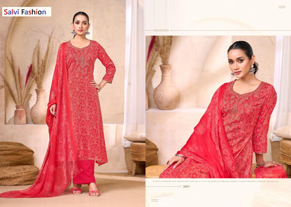 Soni Saloni Vol 24 Plus Salvi Fashion Cotton Pant Style Suits Supplier