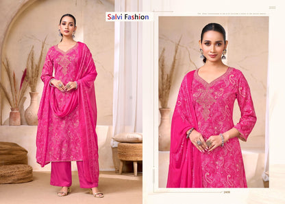 Soni Saloni Vol 24 Plus Salvi Fashion Cotton Pant Style Suits Supplier