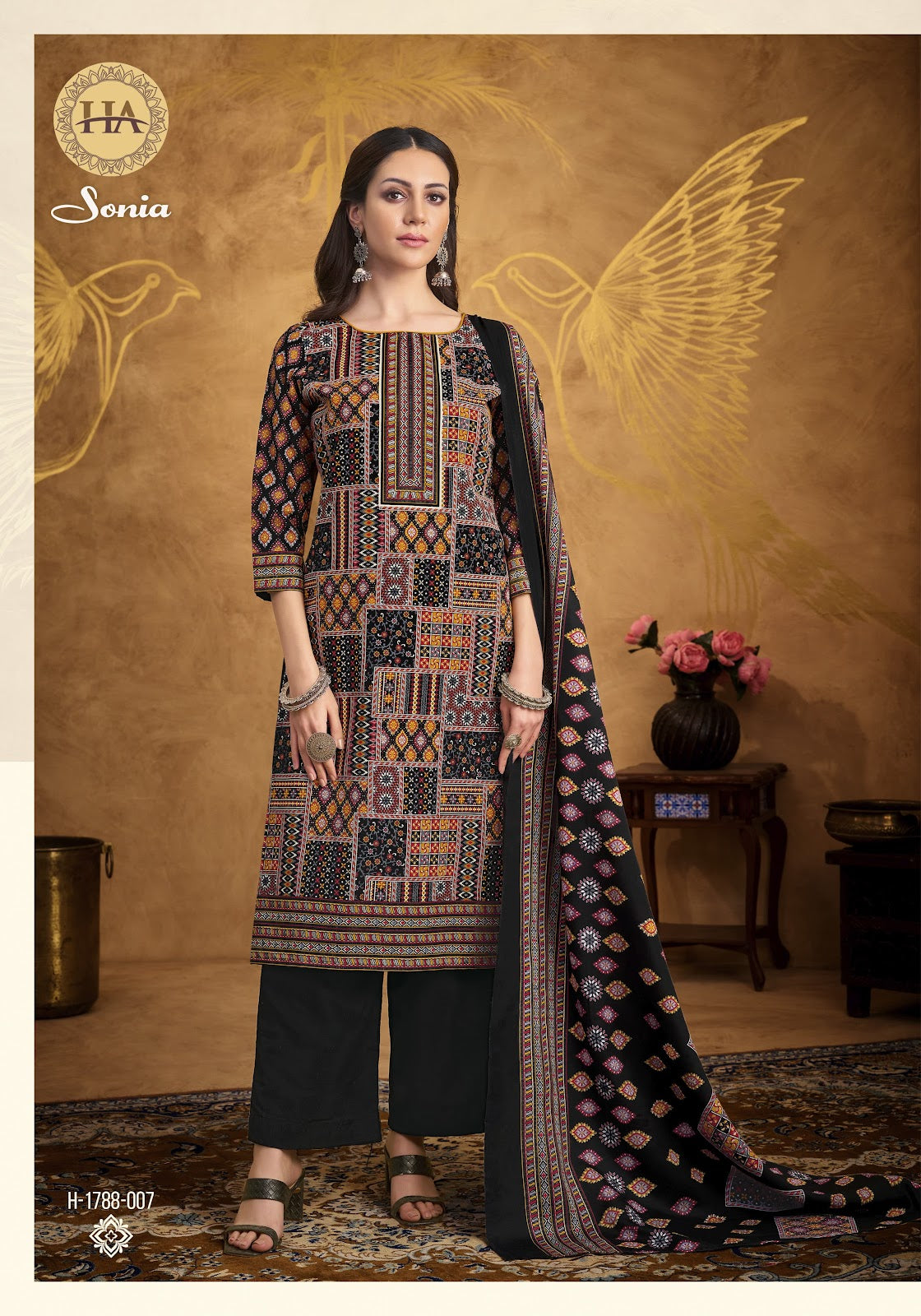 Sonia Harshit Fashion Cotton Pant Style Suits Wholesaler India