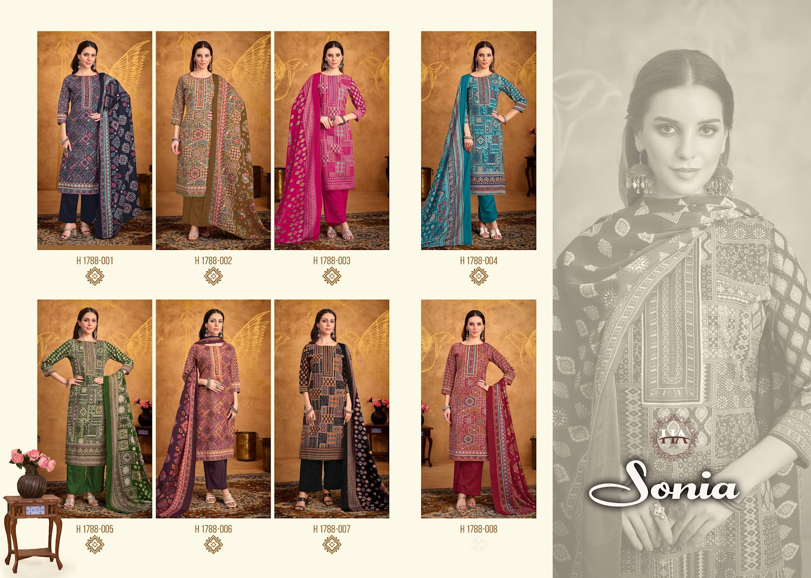Sonia Harshit Fashion Cotton Pant Style Suits Wholesaler India