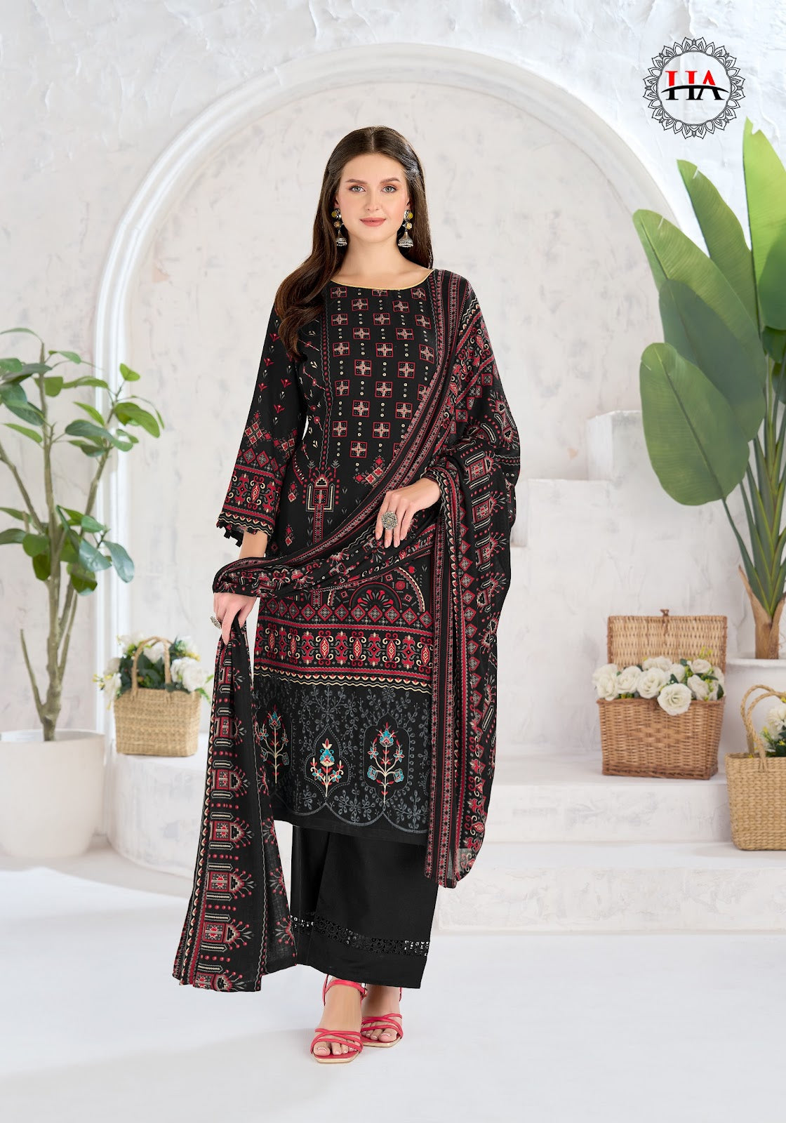 Sonpari Harshit Fashion Viscose Reyon Karachi Salwar Suits Exporter Ahmedabad