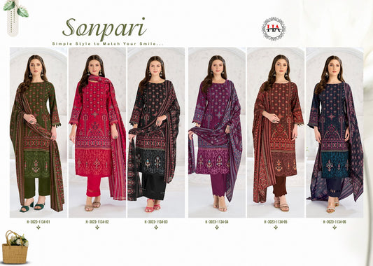 Sonpari Harshit Fashion Viscose Reyon Karachi Salwar Suits Exporter Ahmedabad