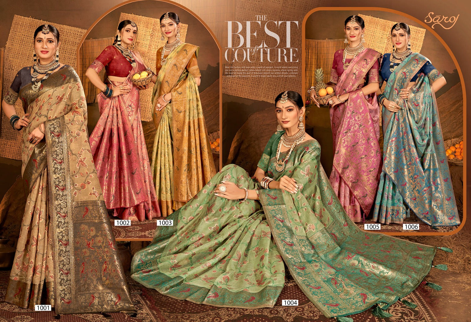 Sonpari Silk Vol 1 Saroj Sarees Exporter India