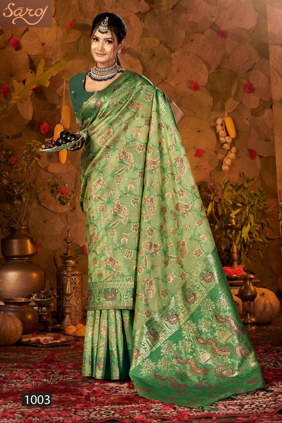 Sonpari Silk Vol 2 Saroj Sarees Supplier India